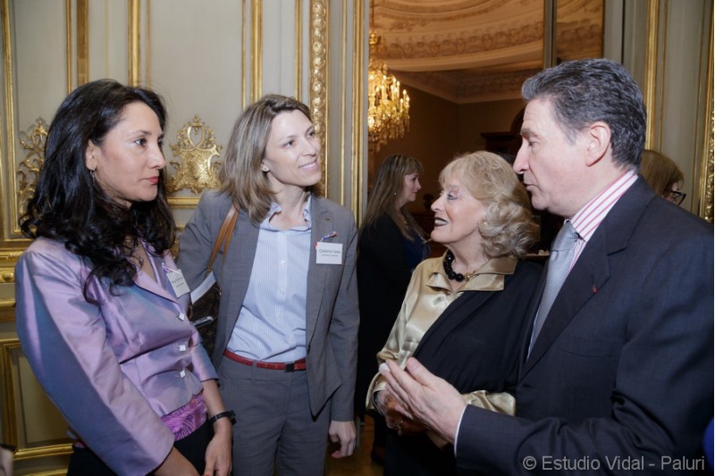 Isela Constantini, Marie Carmen Boué Guignard, Embajador de Francia Pierre Henri Guignard Isela Constantini, Marie Carmen Boué Guignard, Embajador de Francia Pierre Henri Guignard